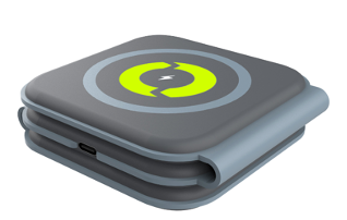 Super Slim, Lightweight & Compact MagSafe 3in1 Travel Charger - bitmore.co.uk
