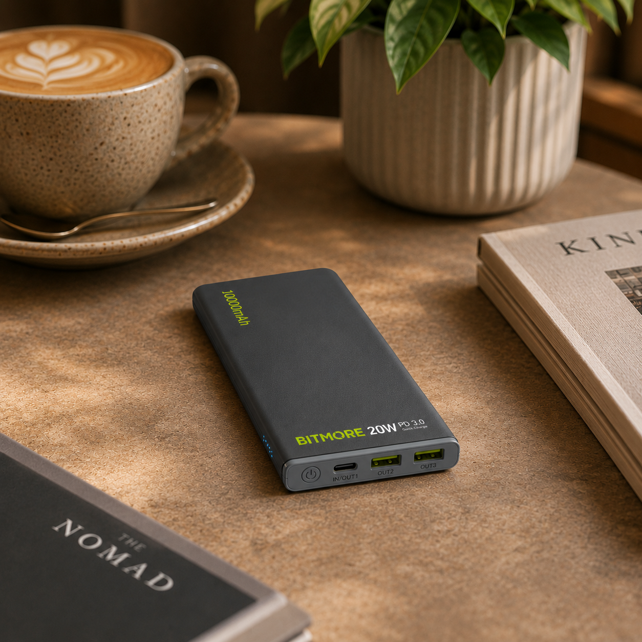 10,000mAh PD (Power Delivery) Fast Charge Powerbank - bitmore.co.uk