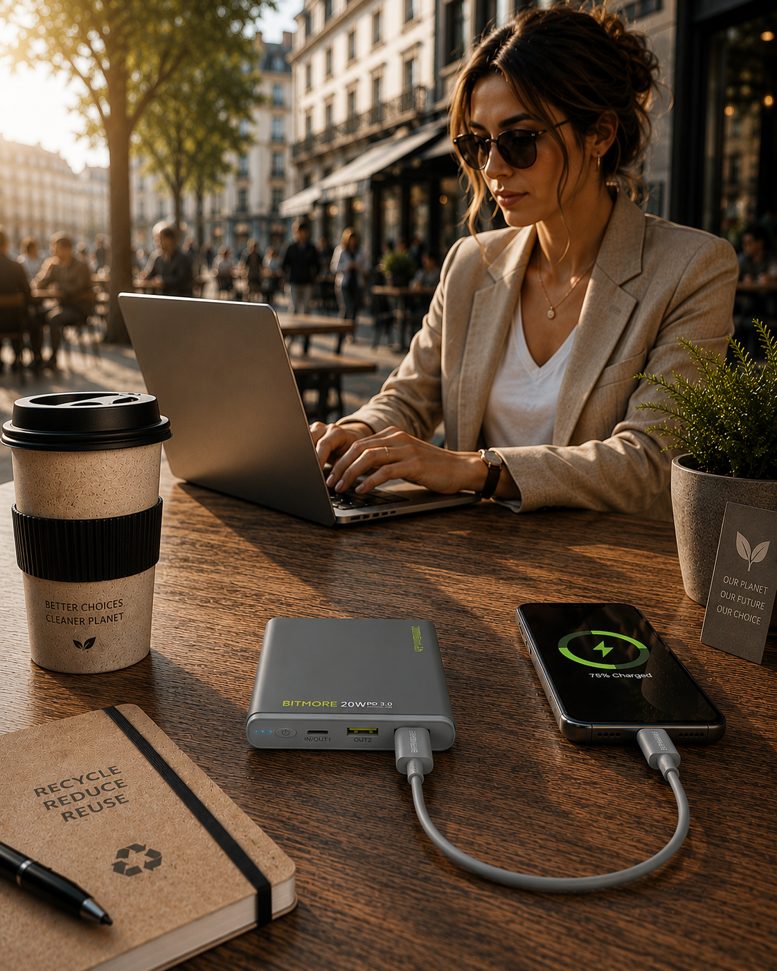 20,000mAh PD (Power Delivery) Fast Charge Powerbank - bitmore.co.uk