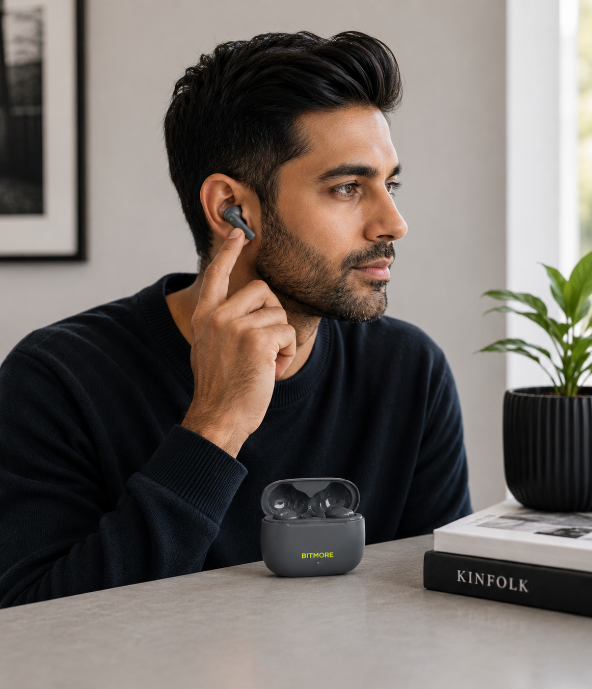 Active Noise Cancelling TWS Earbuds with APP - bitmore.co.uk