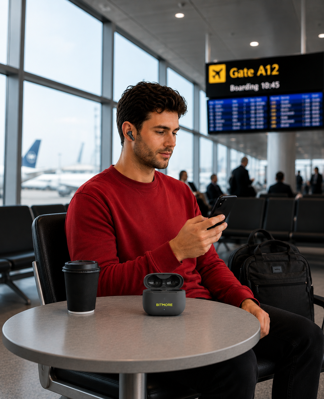 Active Noise Cancelling TWS Earbuds with APP - bitmore.co.uk