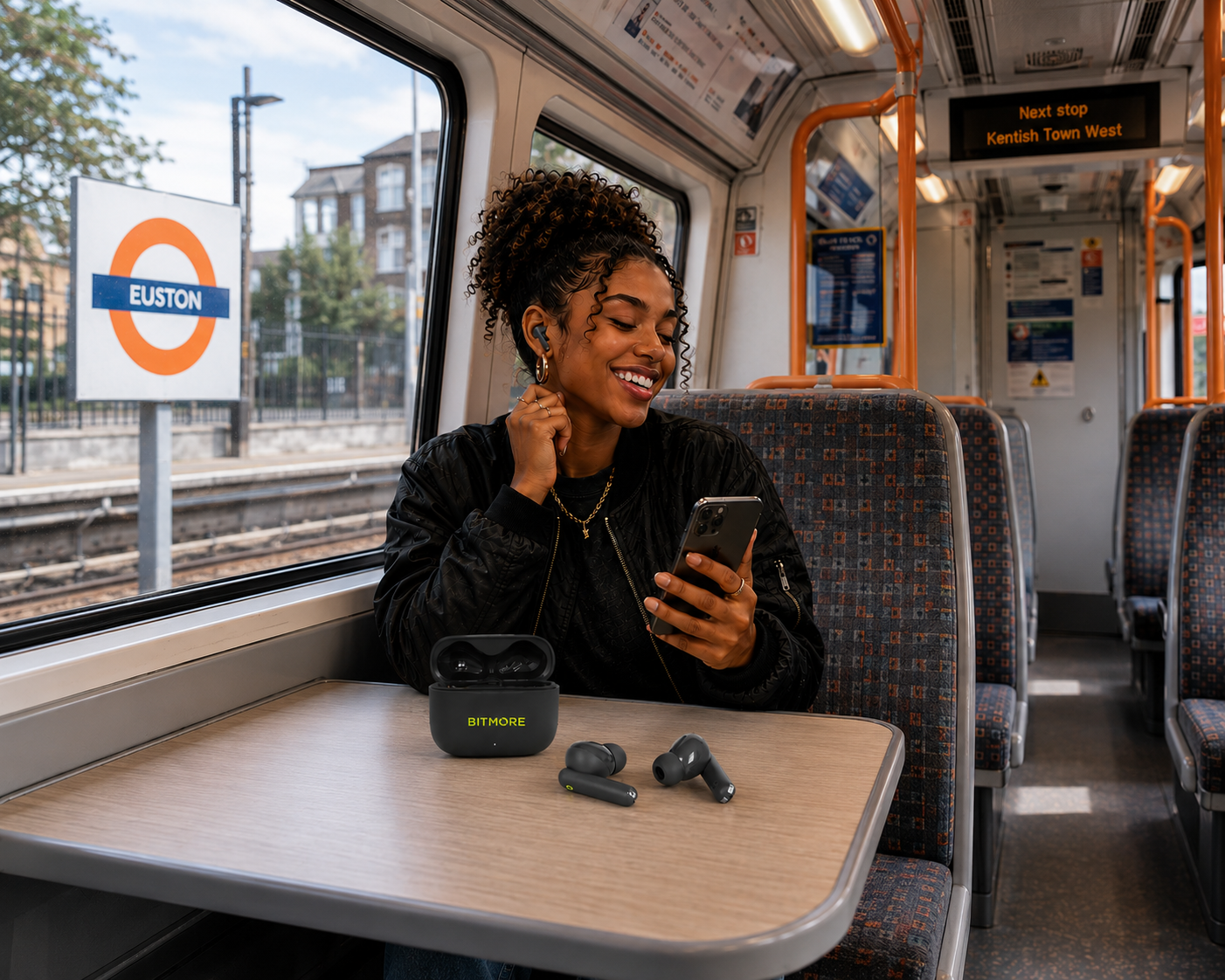 Active Noise Cancelling TWS Earbuds with APP - bitmore.co.uk