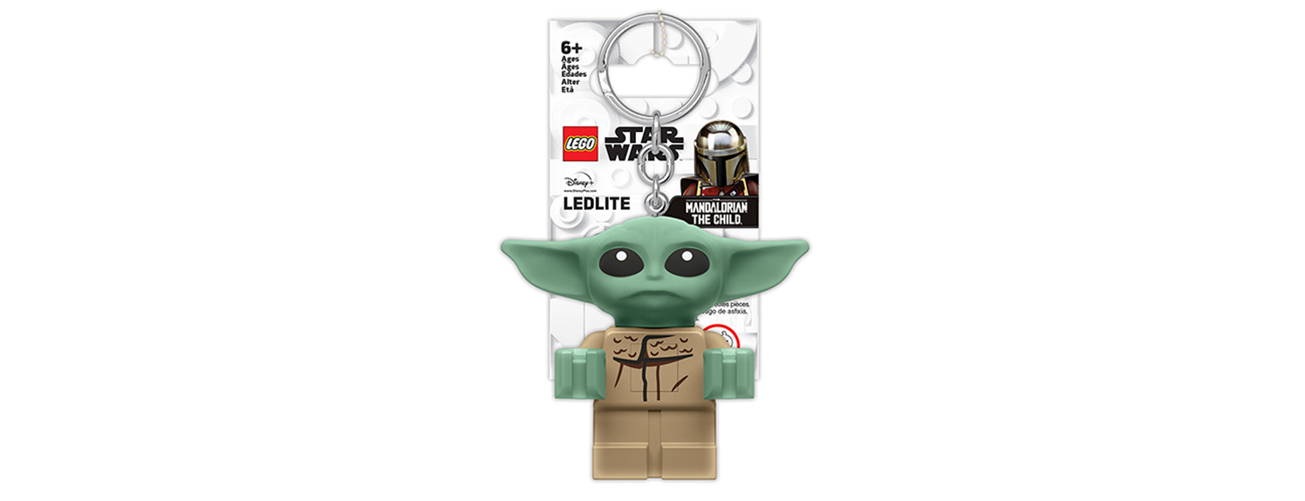 LEGO Mandalorian Child (Grogu) Baby Yoda LED Keylight - bitmore.co.uk