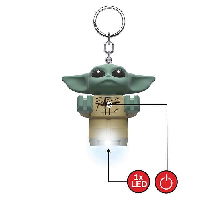 LEGO Mandalorian Child (Grogu) Baby Yoda LED Keylight - bitmore.co.uk
