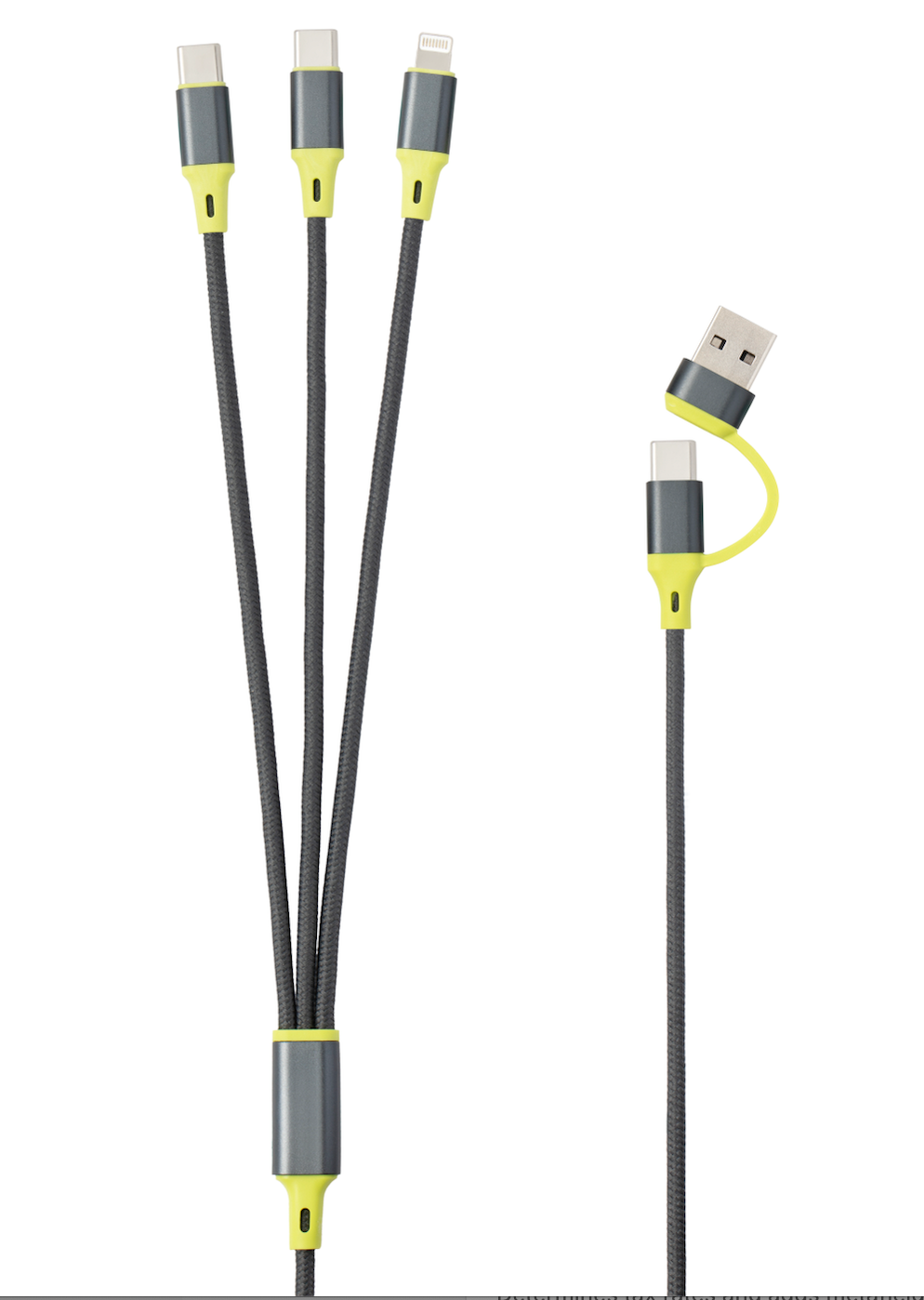 6 in 1 Braided 1.5m Charging Cable - bitmore.co.uk