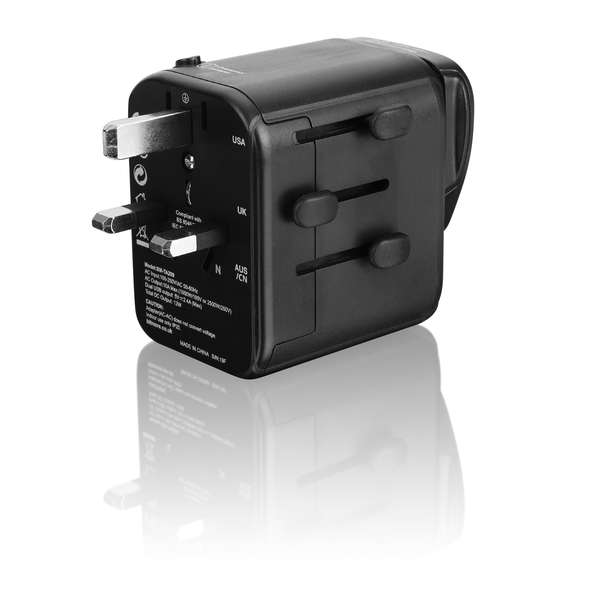 World to World Adapter - bitmore.co.uk