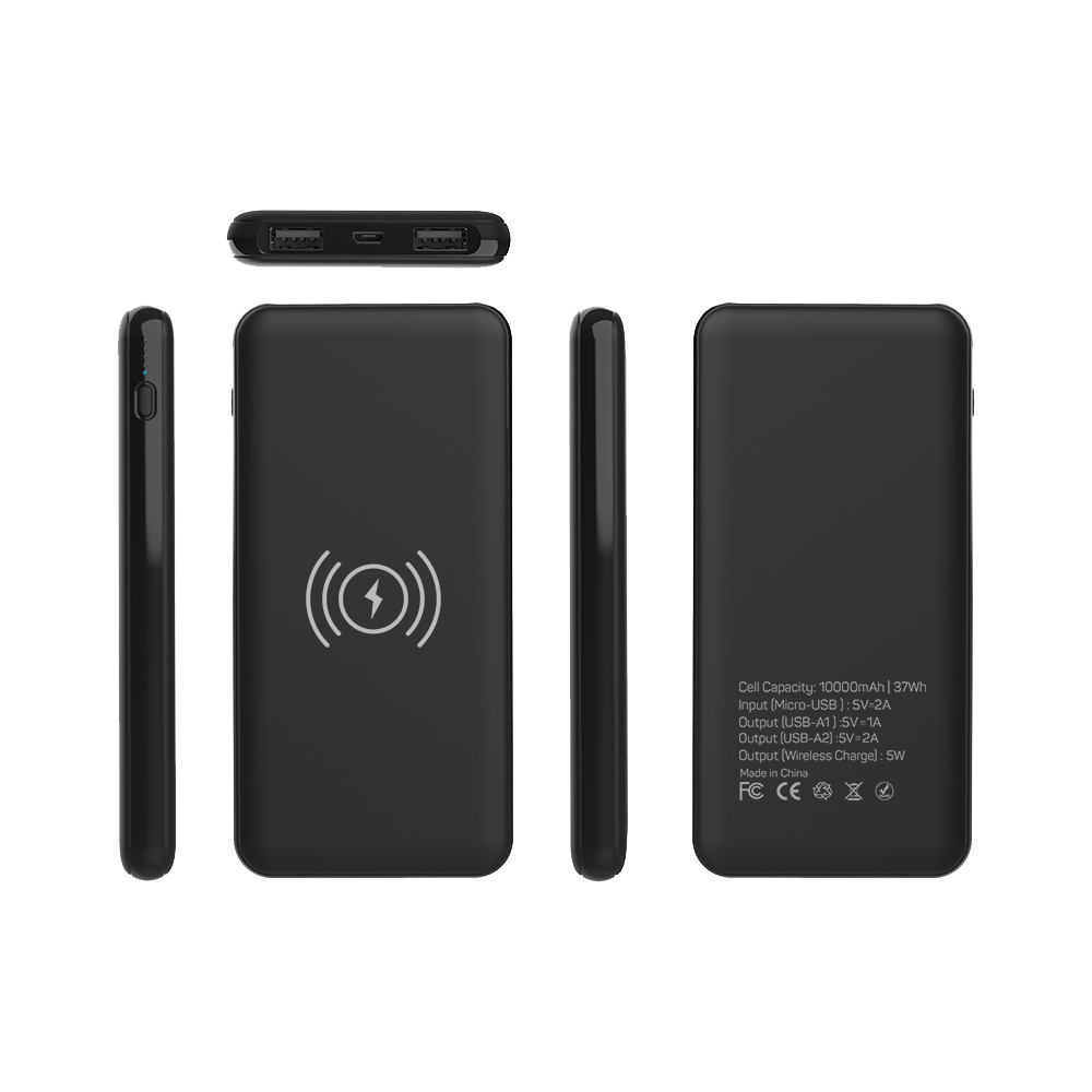 Juucee Pro™ QI 10,000mAh Wireless Power Bank - bitmore.co.uk