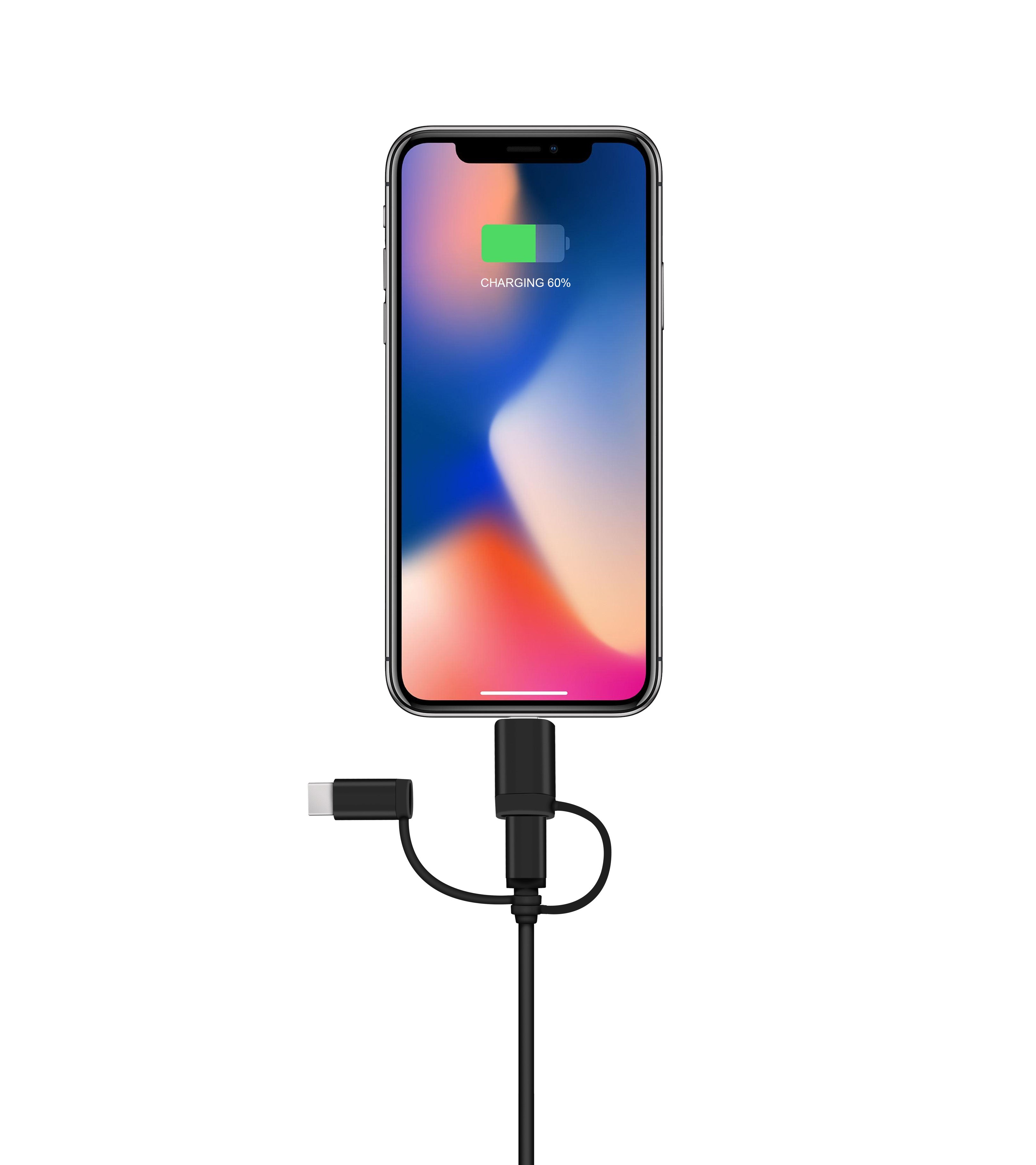 Apple Certified MFi 3 in 1 Charging Cable – bitmore.co.uk